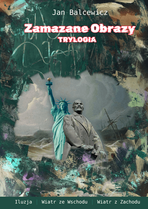 Okładka ksiżązki Zamazane Obrazy - Trylogia, wersja polska