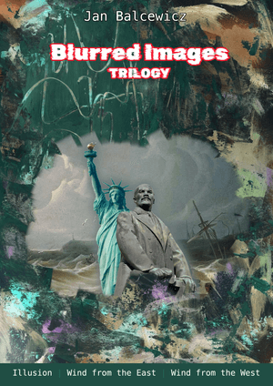 Okładka ksiżązki Zamazane Obrazy - Trylogia, wersja angielska